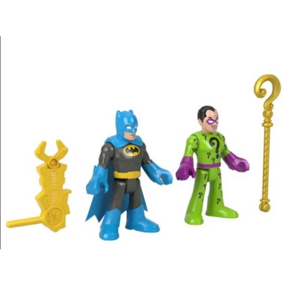 Imaginext DC Super Friends Batman & The Riddler action figure - Picture 2 of 5